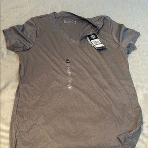 Under Armour Women's Gray Short Sleeve Tee